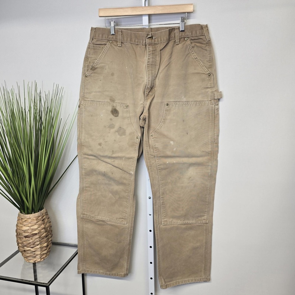 Carhartt Men's Tan Cargo Work Pants